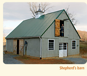 Shepherd's barn